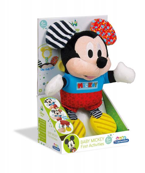 Disney Baby - Pl&uuml;sch Mickey mit Bei&szlig;ring - Erste Aktivit&auml;ten
