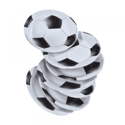 Duni Karton Teller Fußball 22 cm Satz von 10