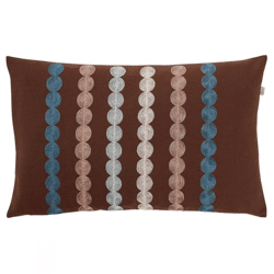 Dutch Decor cushion cover Fonta brown 30 x 50 cm
