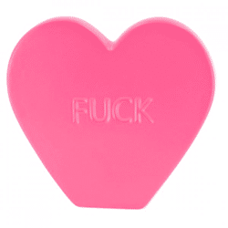 Housevitamin Skulptur Candy Heart Fuck rosa 19,5 cm