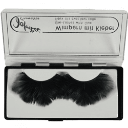 Jofrika Kosmetik künstliche Wimpern Federn schwarz 9,5 cm B-Wahl VE500