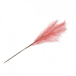 Künstliche Zweigfedern dunkelrosa 100 cm