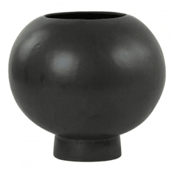 Licht & Wohnen Vase Maguli anthrazit 37 cm