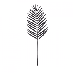 Light & Living künstliche Palme metallic schwarz 88 cm