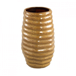 PTMD Vase Riddy gelb 20 cm