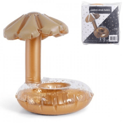 Senza Konfetti Getränkehalter gold 24 cm
