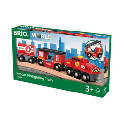 BRIO 33844 - Feuerwehr-Löschzug