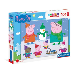 Clementoni 23752 - 104 Teile Maxi Puzzle - Peppa Pig