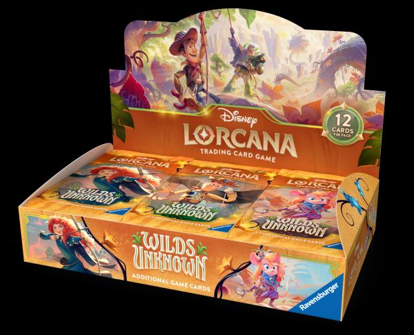 Disney Lorcana: Set 12 - Wilds Unknown - Display mit 24 Booster Packs (Englisch) - Trading Cards