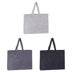 Felt bag with handle approx. 40cm x 30cm, 3/s