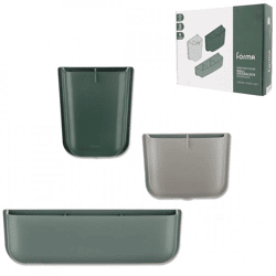 Forma wall storage bins Morgan 29 cm set of 3