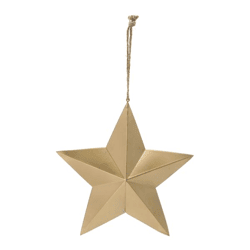 Hanger star gold, L, approx.20cmD