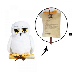 Harry Potter - Hedwig Eule mit Brief - Plüschfigur 25 cm