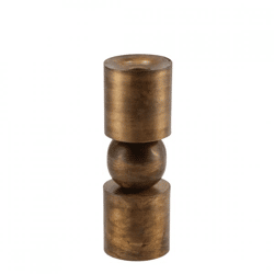 Kerzenleuchter Dobra gold 18 cm