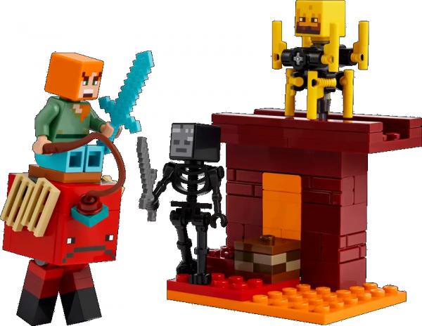 LEGO&reg; Minecraft&trade; 21266 - Das Lava-Duell im Nether (99 Teile)
