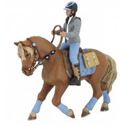 Papo 52008 - Spielfigur - Junger Reiter, 8cm