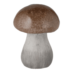 Mushroom brown, S, ca.8cmH