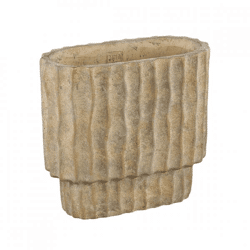 PTMD Blumentopf Mitty oval M braun 30 cm