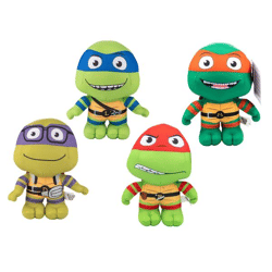 Teenage Ninja Turtles - Plüschfigur Mix - 4-fach sortiert - 28 cm