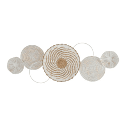 Metal wall decoration, Nature, approx. 74cm