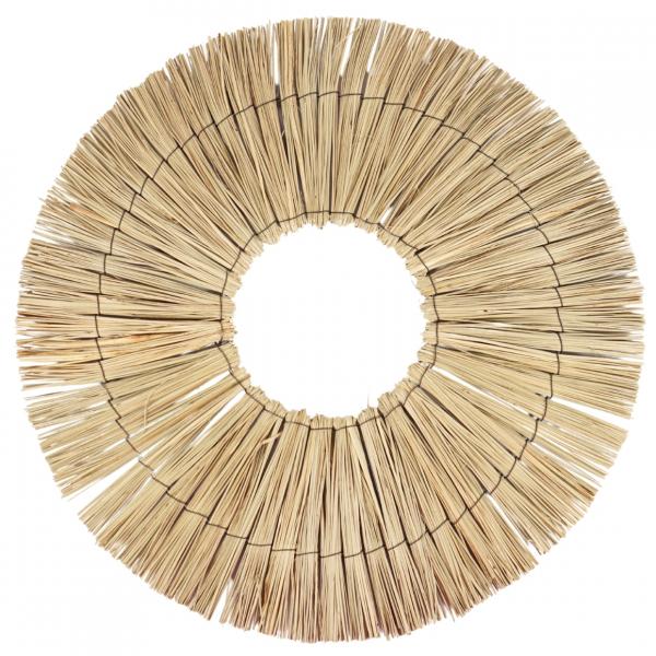 Wanddekoration Boho Schilf natur 58 cm