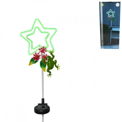 Gartenstab Solar Linny Star neon 76 cm