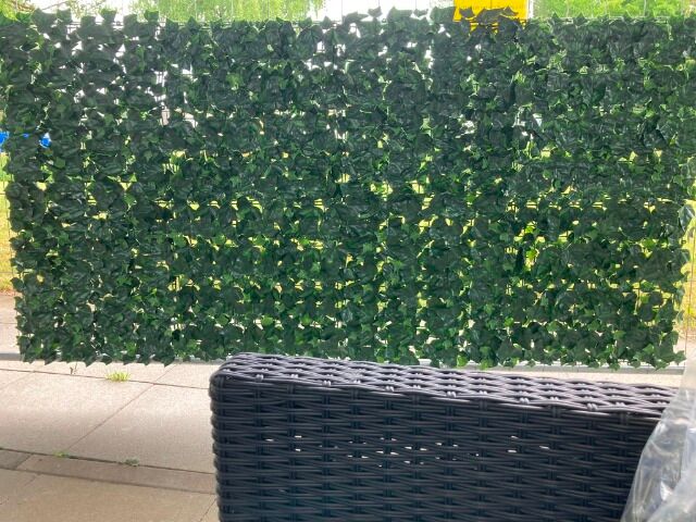 Remaining stock Artificial hedge Hedera Pro privacy screen 50x50 cm - 120 pieces available