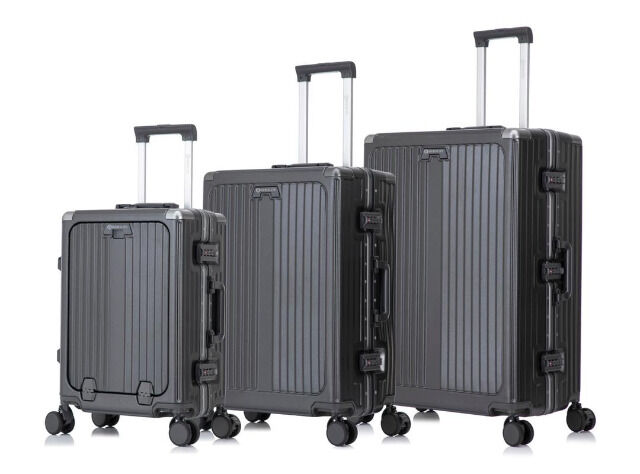 3er Aluminium Rahmen Trolley Set
