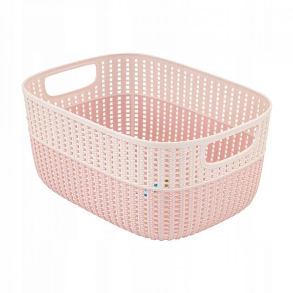 Keeeper Wäschekorb rosa 23,5 cm 3,5 L lose im Palettenkarton