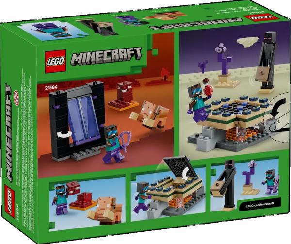 LEGO&reg; Minecraft&trade; - Reise durch Nether und Endportal (192 Teile)