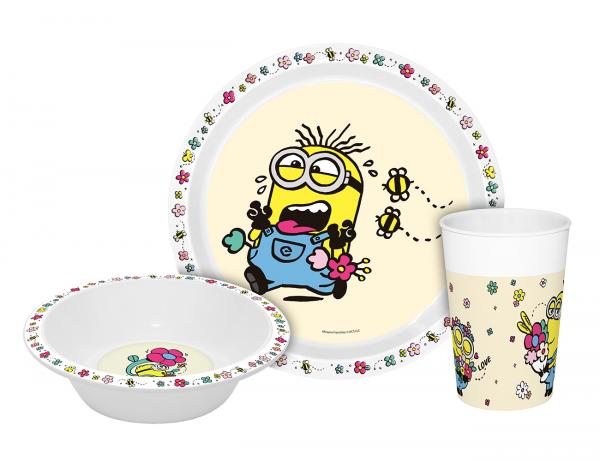 Minions - Bellospring Kindergeschirr - 3-teilig