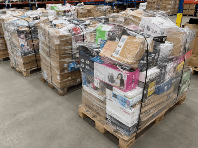 Mystery Paletten Amazon FBA Restposten Sonderposten Neuware B-Ware Großhandel Händlerware Retourenposten Wiederverkäufer