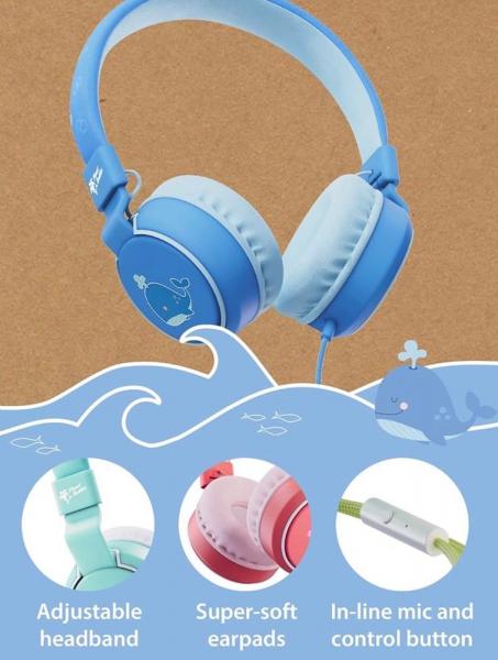 Planet Buddies children's headphones Noah the whale