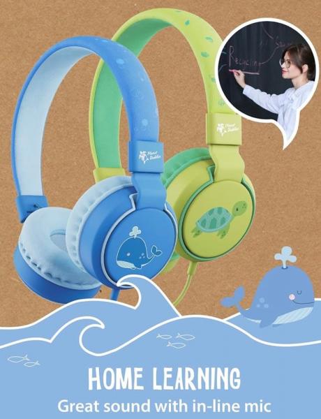Planet Buddies children's headphones Noah the whale