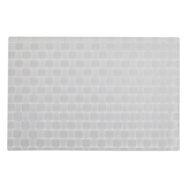 Tischset PP geflochten grau ca. 45x30cm 