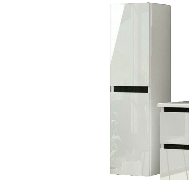Badmöbel Hängeschrank  Hochglanz Badezimmer Möbel Hochschrank Neu