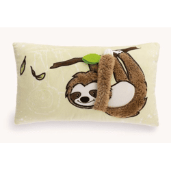 Kissen Faultier Slobby 43x25cm GREEN