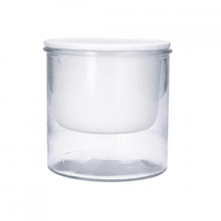Flower pot Malga self-watering white 12.5 cm