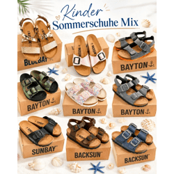 Kinder Sommerschuhe Mix