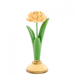 Light & Living Kerzenleuchter Zapilo gelb 25,5 cm