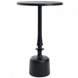 PTMD Beistelltisch Resha schwarz 62 cm
