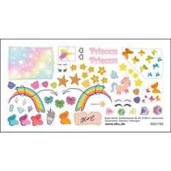 SIKU 6503 - Fiat 500 Prinzessin Limited Edition 100 Jahre Siku, Bastelset - Modellauto