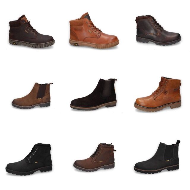 Ab 11,50 €/Paar Camel Active Winterschuhe Mix, Kategorie A / Muster, 75 % Herren, 25 % Damen, Original-Stockware