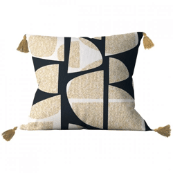 Ateliers du Linge Kissen Imprime Nobaly 40 x 40 cm