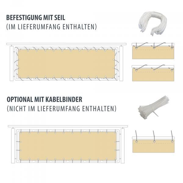Balcony cover | 500 x 90 cm