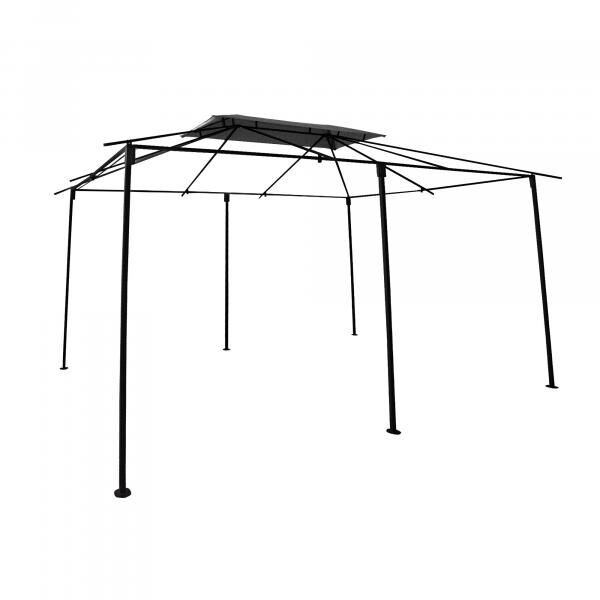 Comfort Gartenpavillon 4,5 x 3 m grau