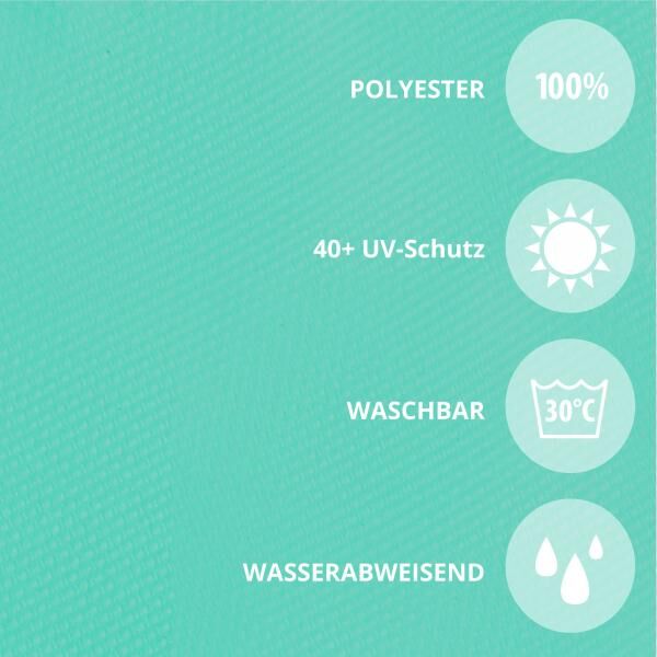 Holz-Sonnenschirm knickbar | 3 m
