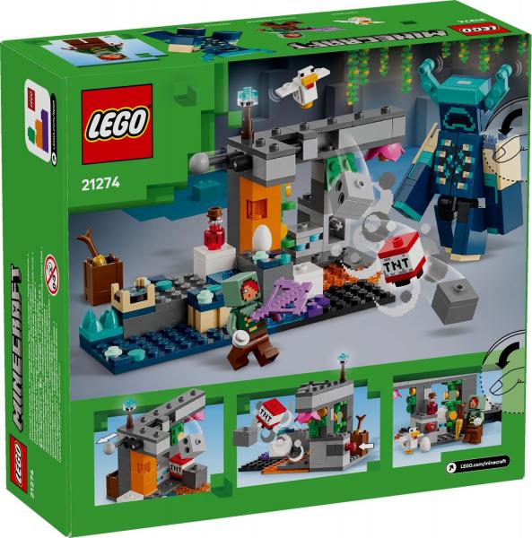 LEGO&reg; Minecraft&trade; 21274 - Begegnung mit dem W&auml;chter (238 Teile)
