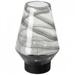 PTMD Tischlampe Celester LED auf Batterie schwarz 23.5