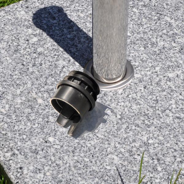 Sonnenschirm Schirmständer Granit | quadratisch